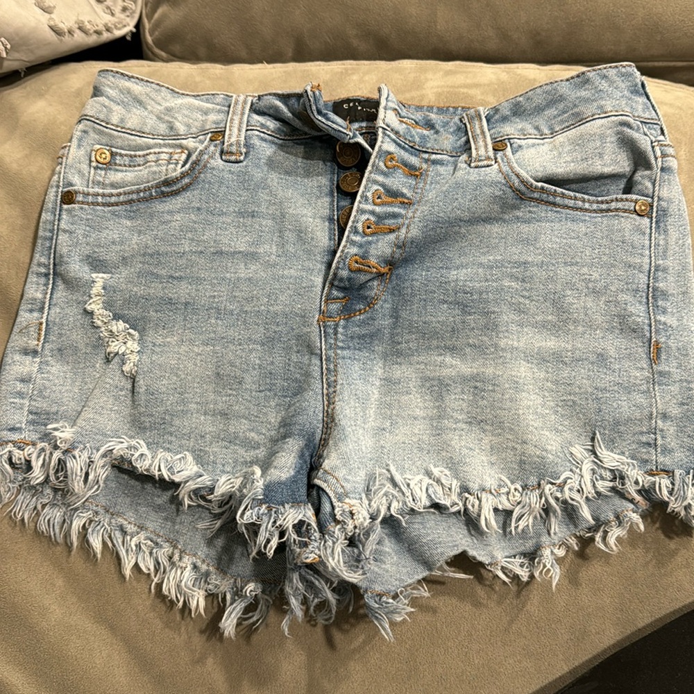 Celebrity Pink Jean shorts